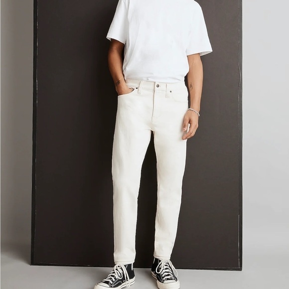 Madewell relaxed taper jeans vintage canvas wash - Picture 1 of 6